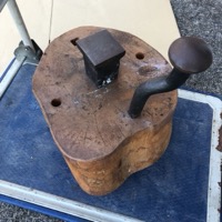 彫金台 ハンマー台 金床 たたき台 作業台 加工台